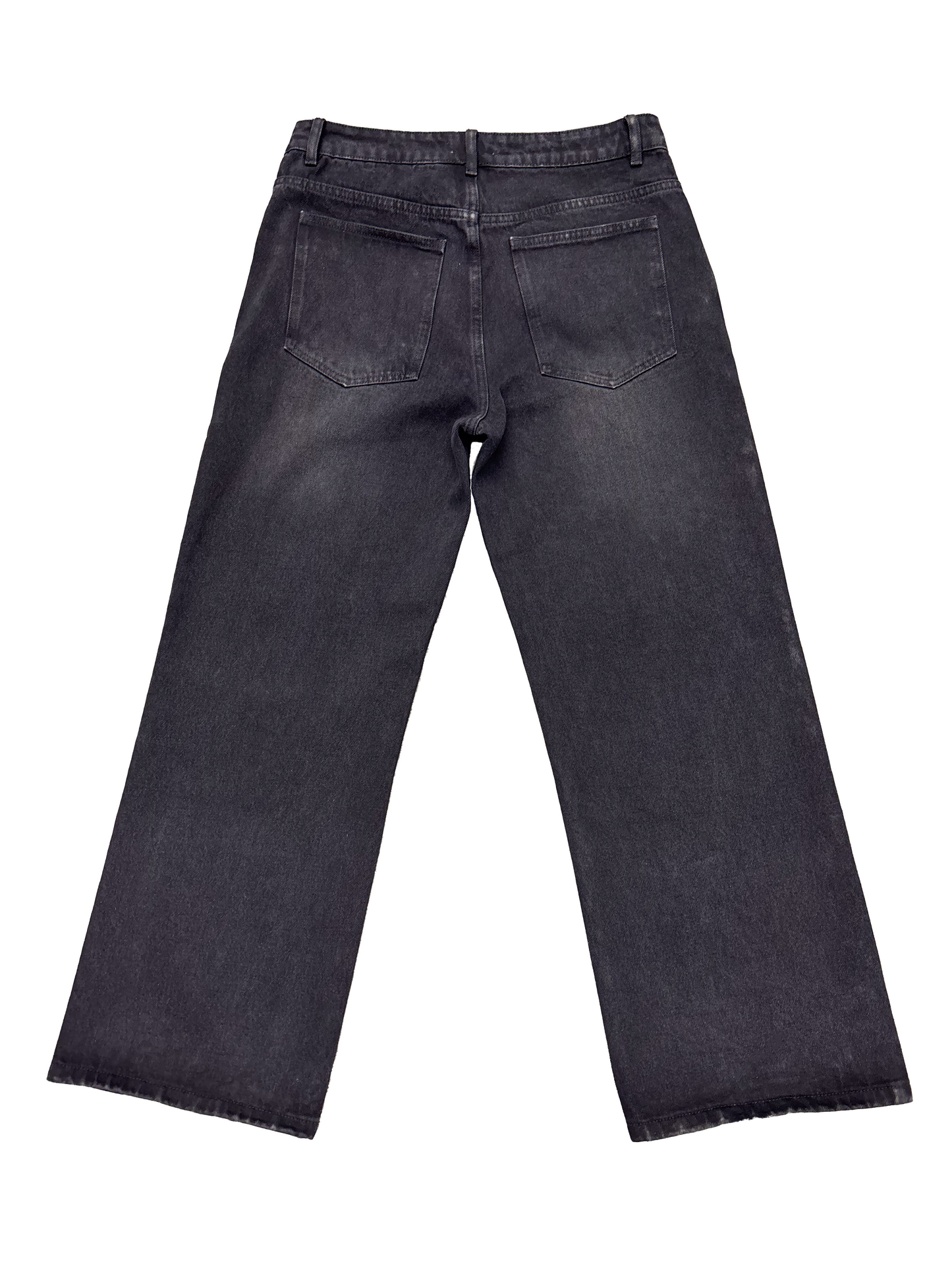 Washed Black Denim